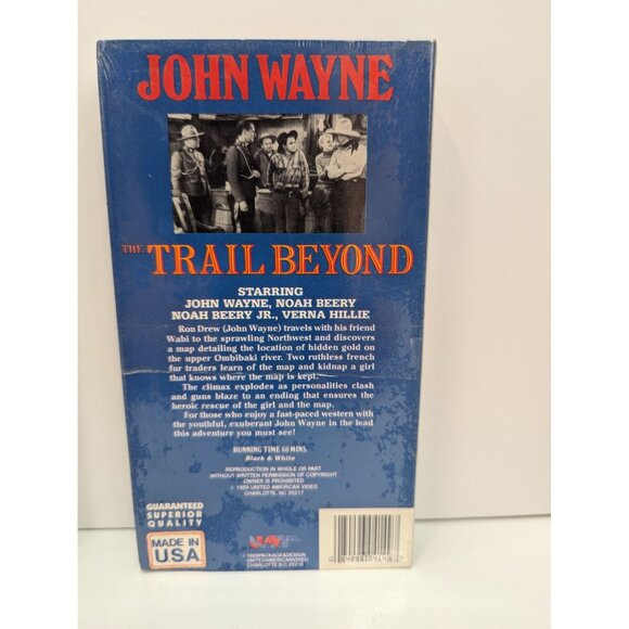 John Wayne VHS Movies Multiple Titles Lot of 6 Factory Sealed Read Description - Picture 7 of 14